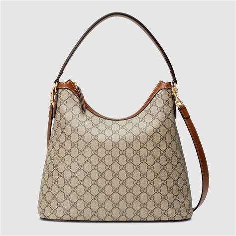 borsa gucci tessuto e pelle rossa|borse a spalla Gucci donna.